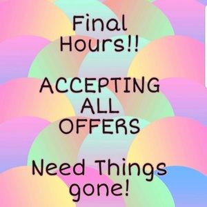 ACCEPTING ALL OFFERS